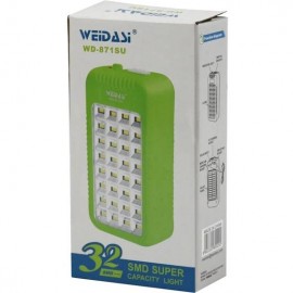 چراغ اضطراری wd-871su شارژی